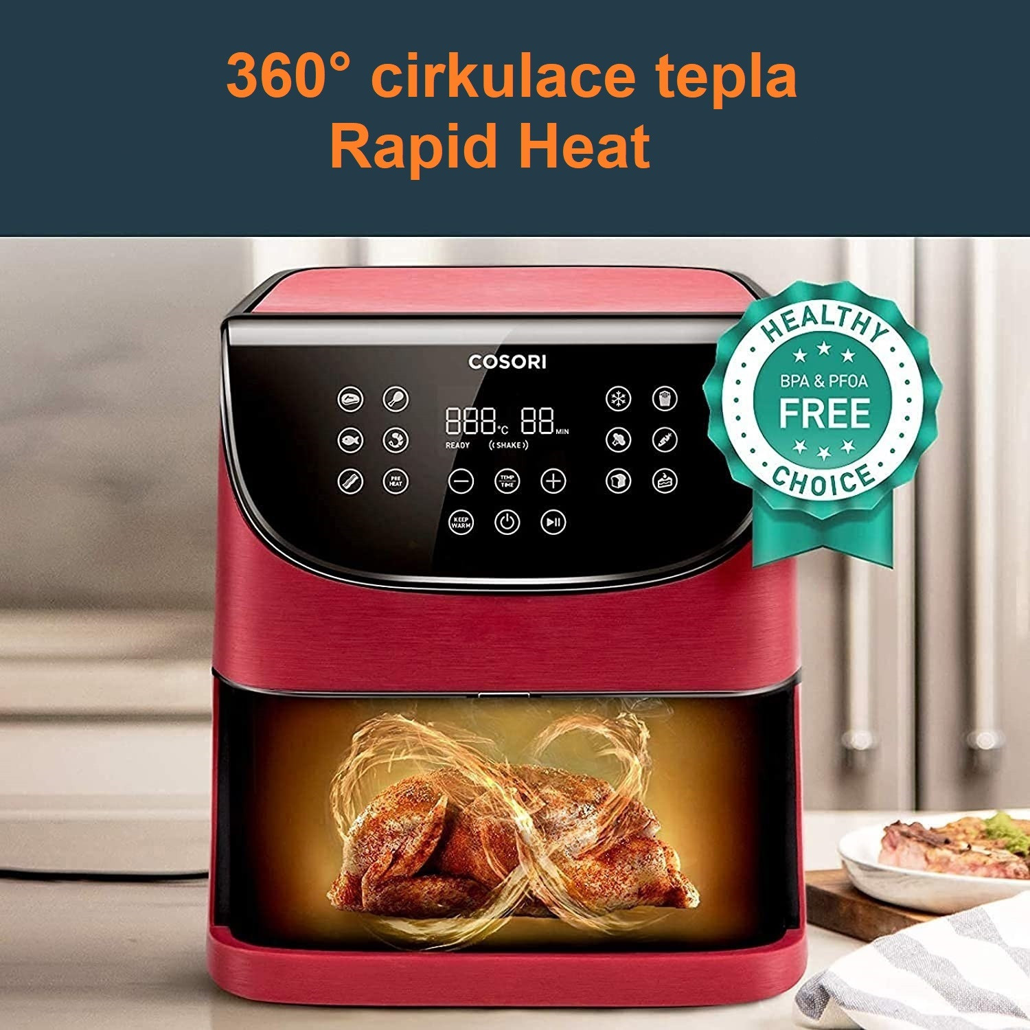 Technologie RAPID 360° HEAT CIRCULATION